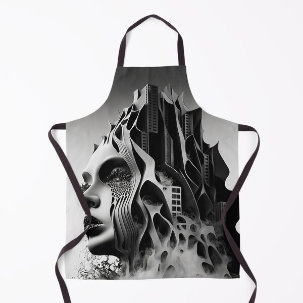Artikelvorschau, Beautiful Woman connected with abstract architecture 15 entworfen und verkauft von Artistic Pandas.