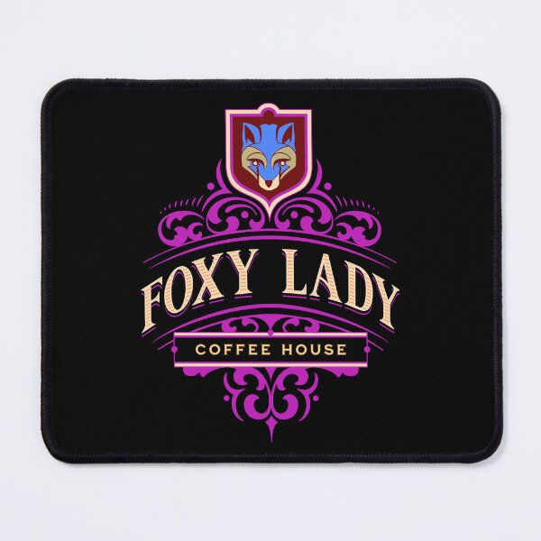 Item preview, Foxy Lady Cafe Coffee Shop & Bakery designed and sold by DreamSwiftly.