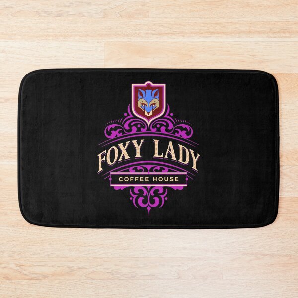 Item preview, Foxy Lady Cafe Coffee Shop & Bakery designed and sold by DreamSwiftly.