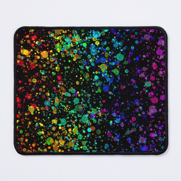 Item preview, Spilled Rainbow - Black Background designed and sold by FinapplePudding.