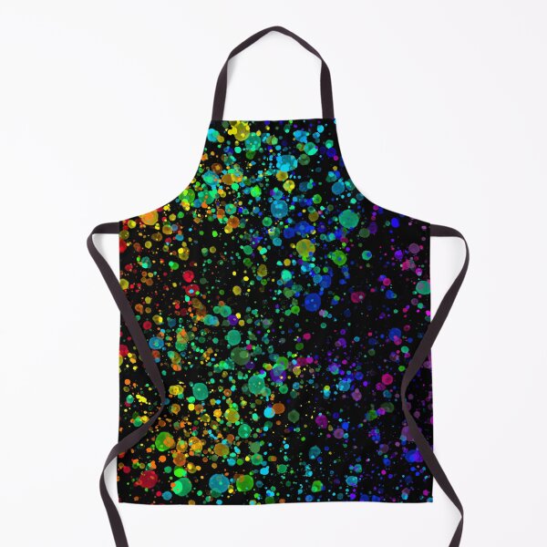 Item preview, Spilled Rainbow - Black Background designed and sold by FinapplePudding.