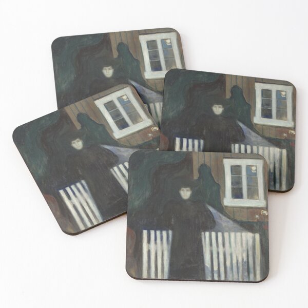 Item preview, Moonlight by Edvard Munch, 1893 designed and sold by Vintage Wall Art.