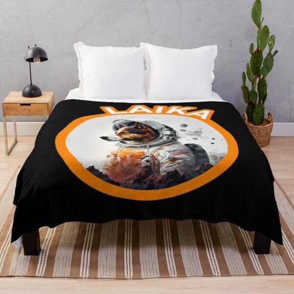 Item preview, Laika Dog Space product Vintage CCCP Soviet Russia USSR designed and sold by smartrocket.