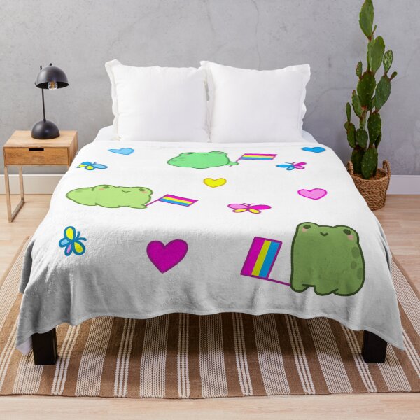 Item preview, Rotund Pansexual Frogs designed and sold by casserolestan.