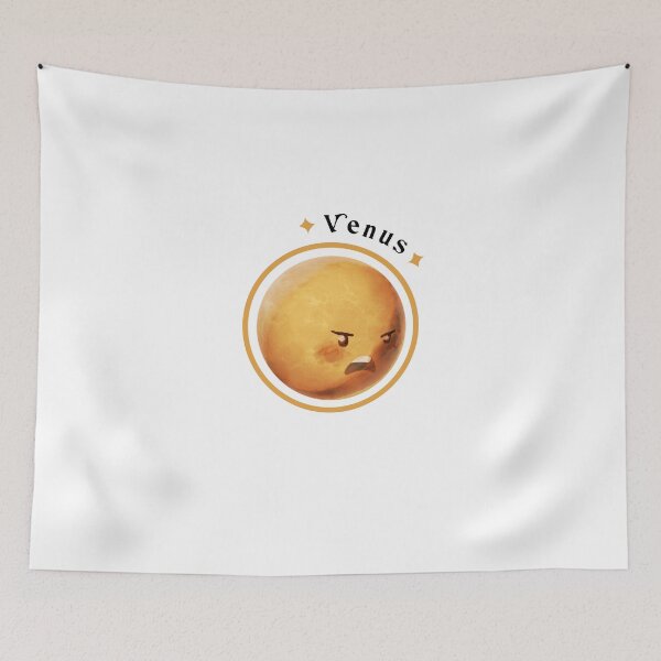 Item preview, Venus Planet of Solar System to Pack little cute kawaii - learn astronomy gift designed and sold by celestevolta.