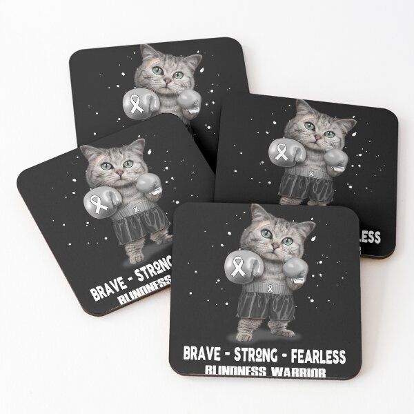 Item preview, Blindness Warrior - BRAVE STRONG FEARLESS designed and sold by Berriosly.