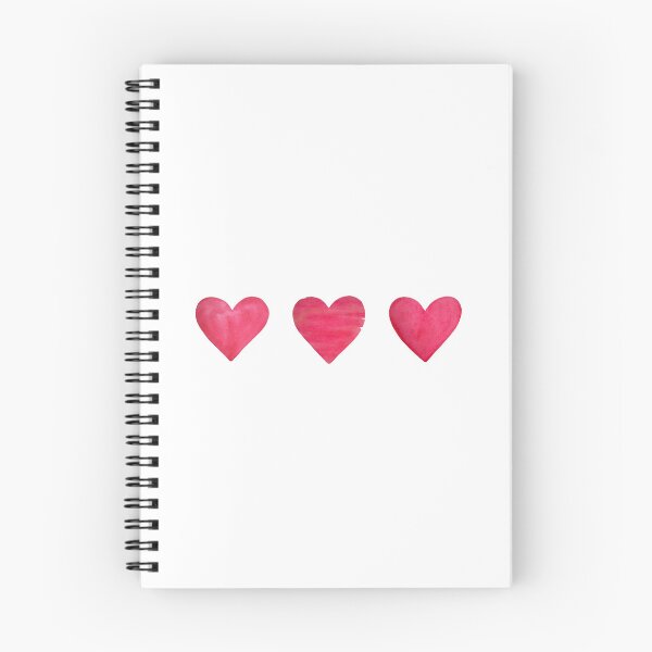 Item preview, Three Red Hearts Drawn In Watercolor. Valentine's Day    designed and sold by Tasha-design.