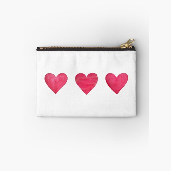 Item preview, Three Red Hearts Drawn In Watercolor. Valentine's Day    designed and sold by Tasha-design.