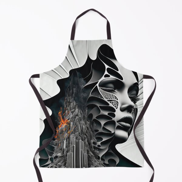 Artikelvorschau, Beautiful Woman connected with abstract architecture 17 entworfen und verkauft von Artistic Pandas.