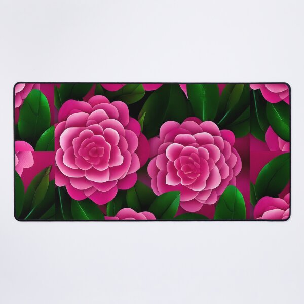 Item preview, Pink camellia flower background designed and sold by gramizzia.