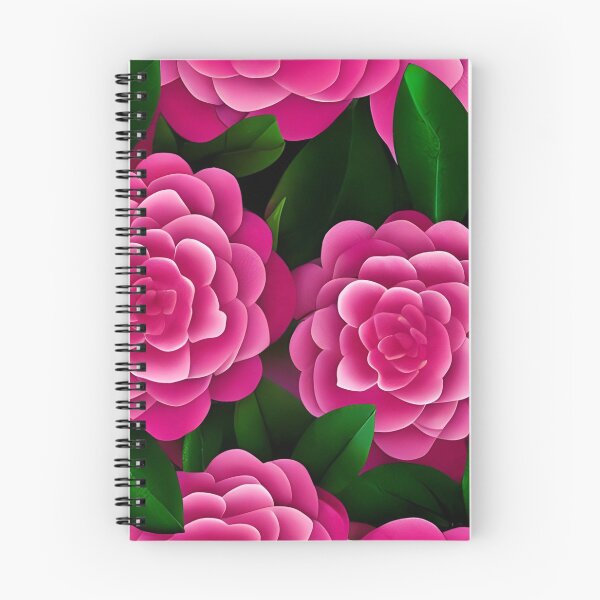 Item preview, Pink camellia flower background designed and sold by gramizzia.