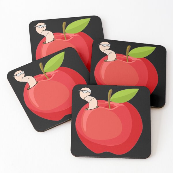 Item preview, WORM IN APPLE designed and sold by RESISTORART.