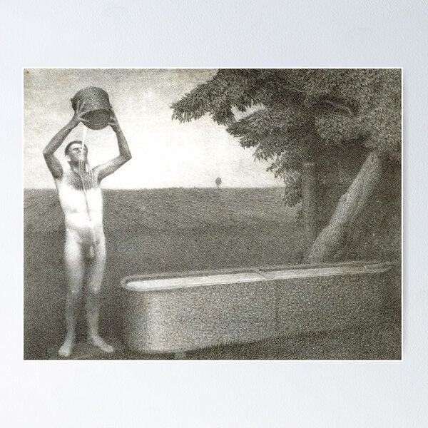 Item preview, Grant Wood  A sultry night designed and sold by TeeARTHY.