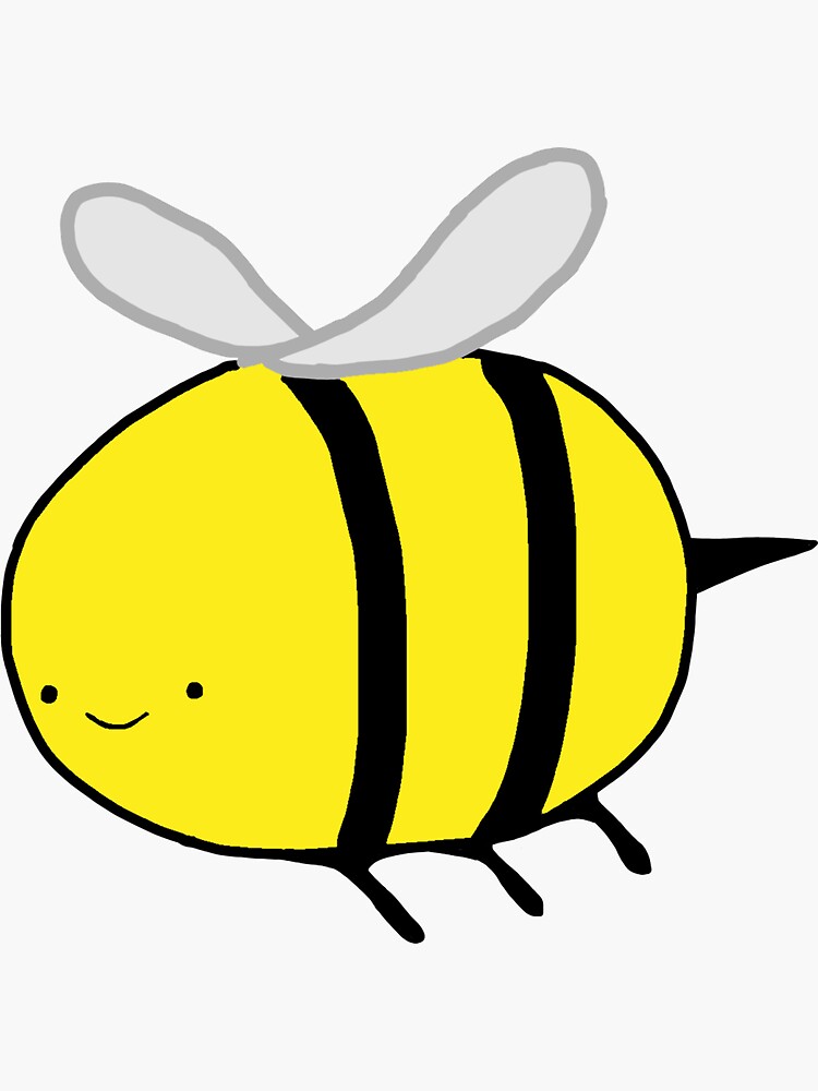Adventure Time Bee Sticker for Sale by MatSat Redbubble