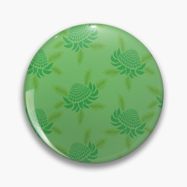 Item preview, Green Waratahs Australian Native Flowers designed and sold by BloomJoyStudio.