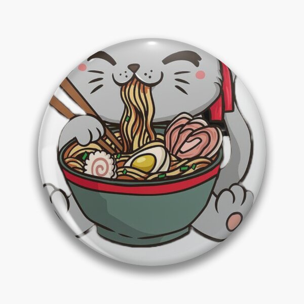 Item preview, cat eating spaghetti designed and sold by OmOuma.