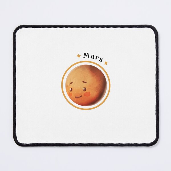 Item preview, Mars Planet of Solar System to Pack little cute kawaii - learn astronomy gift designed and sold by celestevolta.