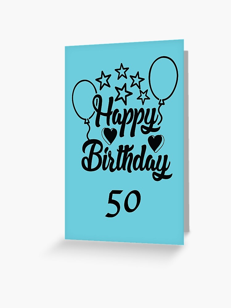8 ideas de Tarjetas  feliz cumpleaños 50 años, feliz 50 cumpleaños,  tarjetas de feliz cumpleaños