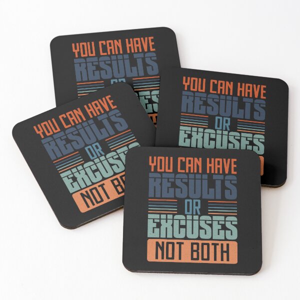 Item preview, Results Over Excuses designed and sold by PerfectArt Shop.