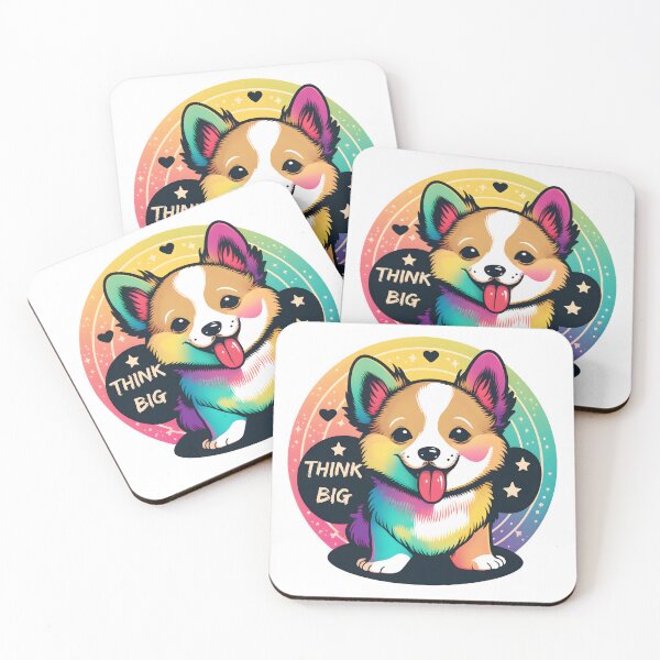 Item preview, Motivational Pup - Think Big designed and sold by lugillustration.