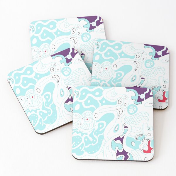 Item preview,  "Turquise Space"  designed and sold by Rebekah  McLeod.