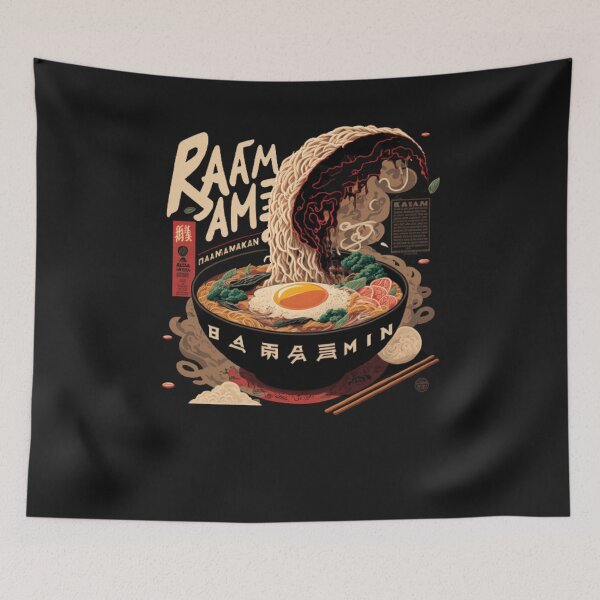 Item preview, Kanagawa off The Great Ramen  designed and sold by Tarikbouchmal.