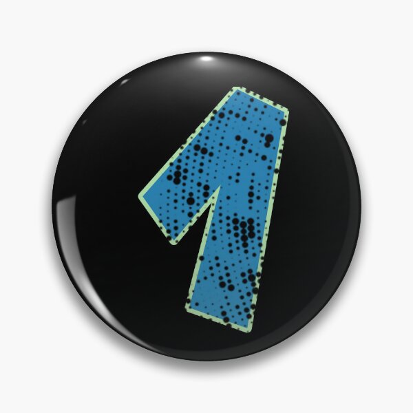 Item preview,  Blue Number Shine-one designed and sold by TVstuff.