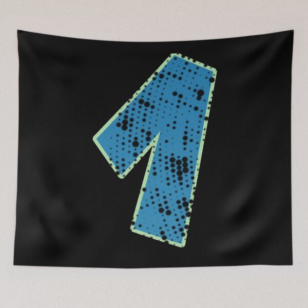 Item preview,  Blue Number Shine-one designed and sold by TVstuff.