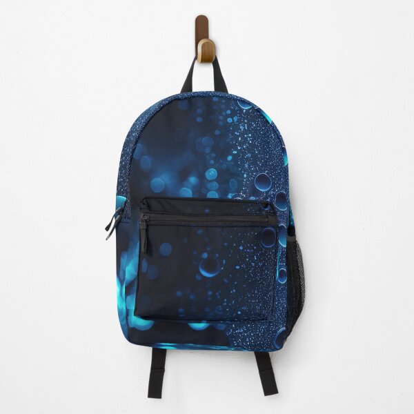 Item preview, Dark blue underwater lava lamp bubbles designed and sold by RK - Shop.