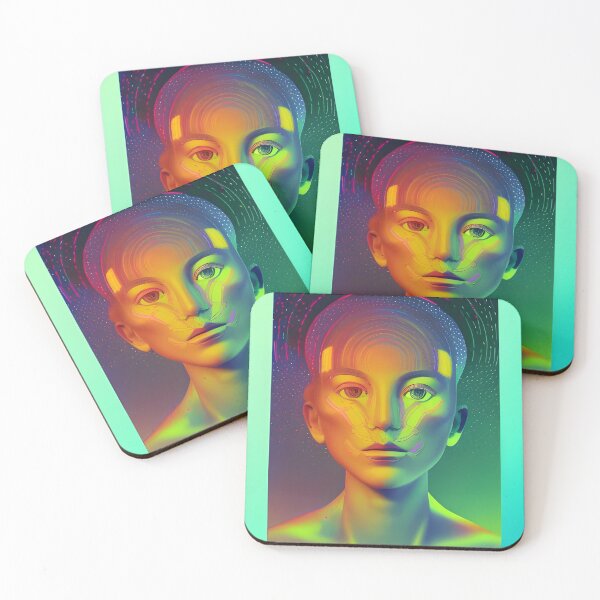 Item preview, Everything will be OK No.9 - Astral Cosmic AI Illustration designed and sold by Recall-Design.