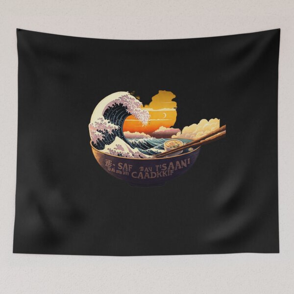 Item preview, Kanagawa off The Great Ramen  designed and sold by Tarikbouchmal.