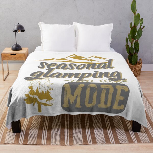 Item preview, seasonal glamping mode, forest river sun inside tree pine designed and sold by movie-popcorn.