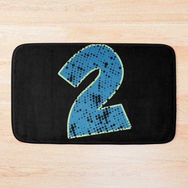 Item preview, Blue Number Shine-two designed and sold by TVstuff.