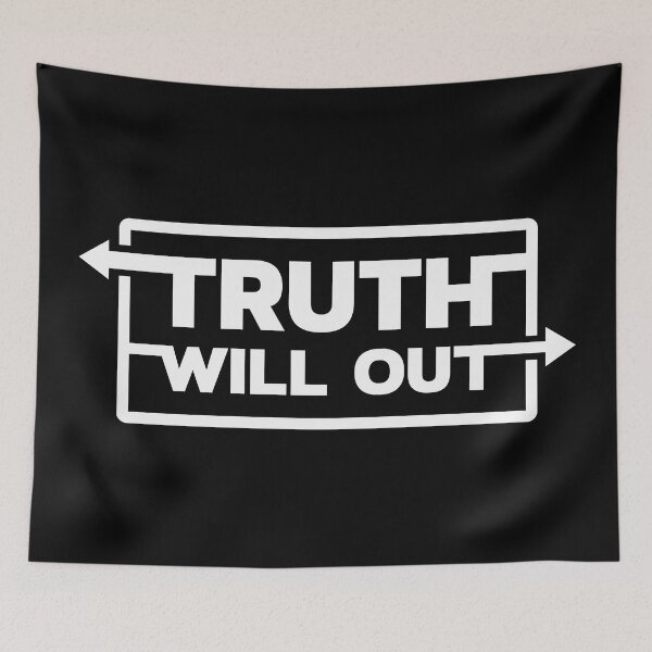 Item preview, Truth Will Out (White version) designed and sold by thedrumstick.