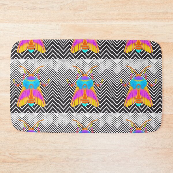 Item preview, Psychedelic Rosy Maple Moth  designed and sold by tmbaker.