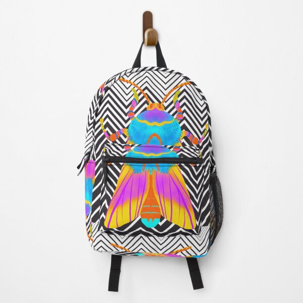 Item preview, Psychedelic Rosy Maple Moth designed and sold by tmbaker.