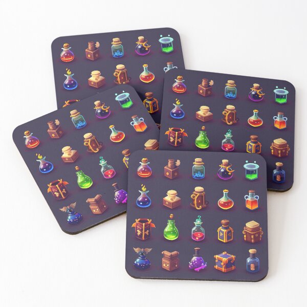 Item preview, Gaming 2d assets magic potions sprites artwork designed and sold by RK - Shop.