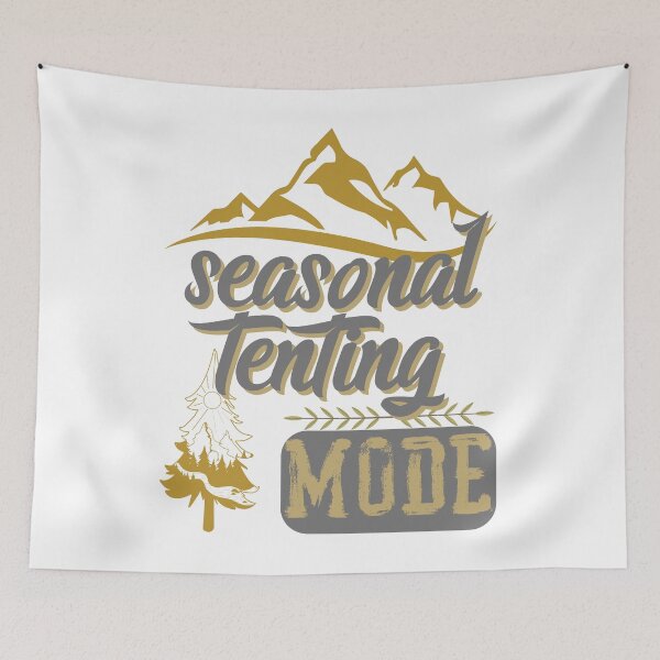 Item preview, seasonal tenting mode, forest river sun inside tree pine designed and sold by movie-popcorn.