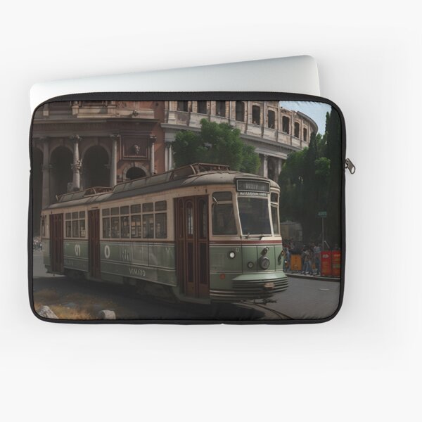Tramways in rome Laptop Sleeve