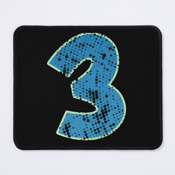 Item preview,  Blue Number Shine-three designed and sold by TVstuff.