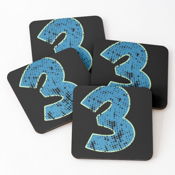 Item preview,  Blue Number Shine-three designed and sold by TVstuff.