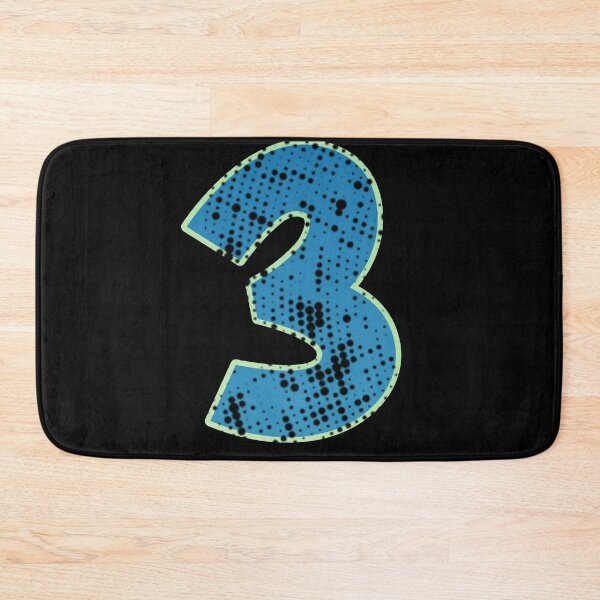 Item preview,  Blue Number Shine-three designed and sold by TVstuff.