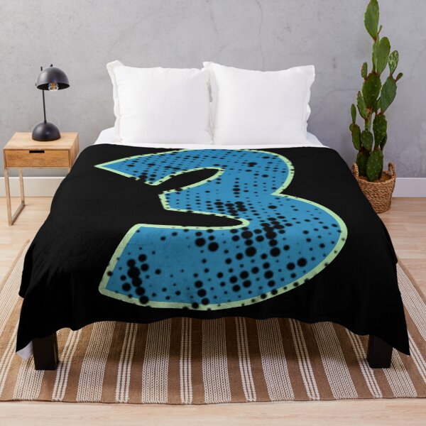 Item preview,  Blue Number Shine-three designed and sold by TVstuff.