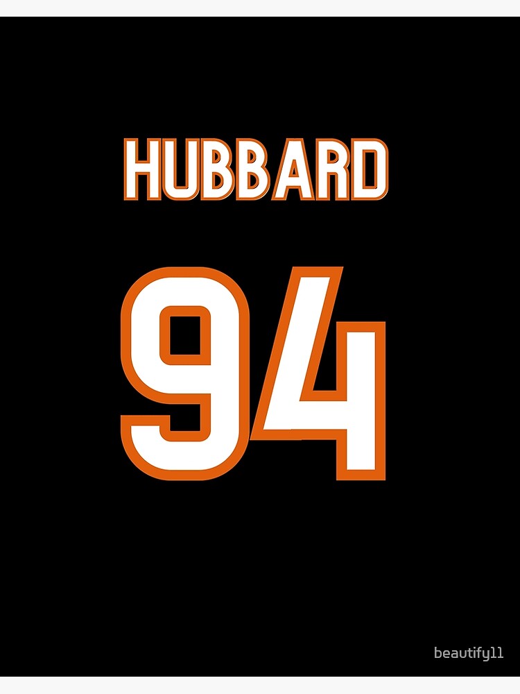 Cincinnati Football Navy Sam Hubbard #94 T-shirt , Jersey Tee