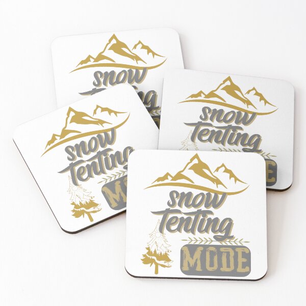 Item preview, snow tenting mode, forest river sun inside tree pine designed and sold by movie-popcorn.