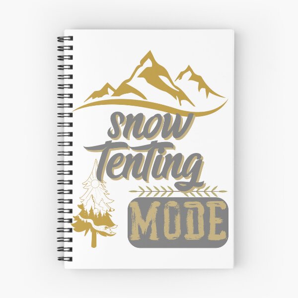 Item preview, snow tenting mode, forest river sun inside tree pine designed and sold by movie-popcorn.
