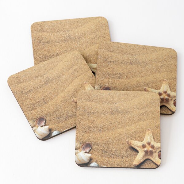 Item preview, shells on sand designed and sold by mottyshop.