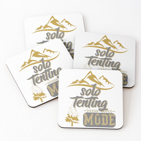 Item preview, solo tenting mode, forest river sun inside tree pine designed and sold by movie-popcorn.