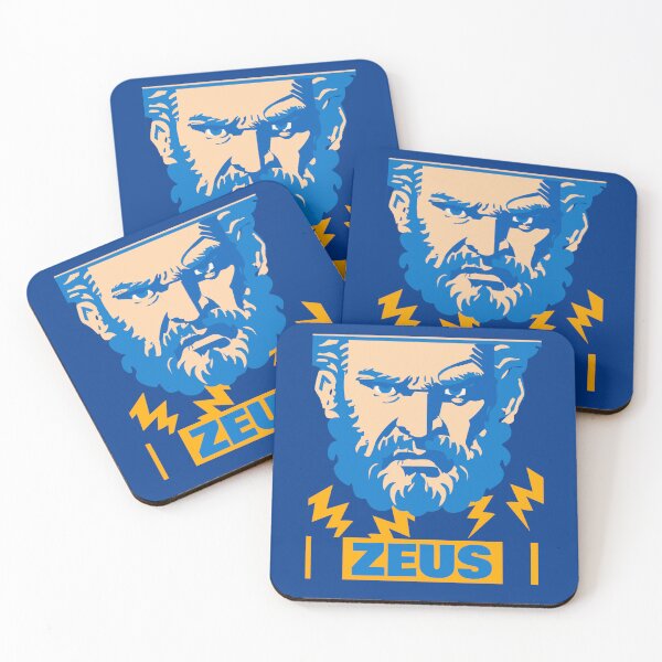 Item preview, Modern Polychrome Zeus designed and sold by PallasAgora.