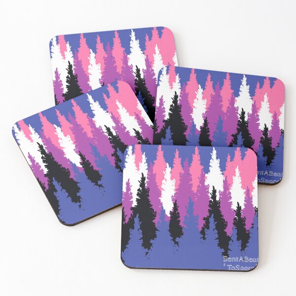 Item preview, Gender Fluid Pride Forest designed and sold by SentABear.